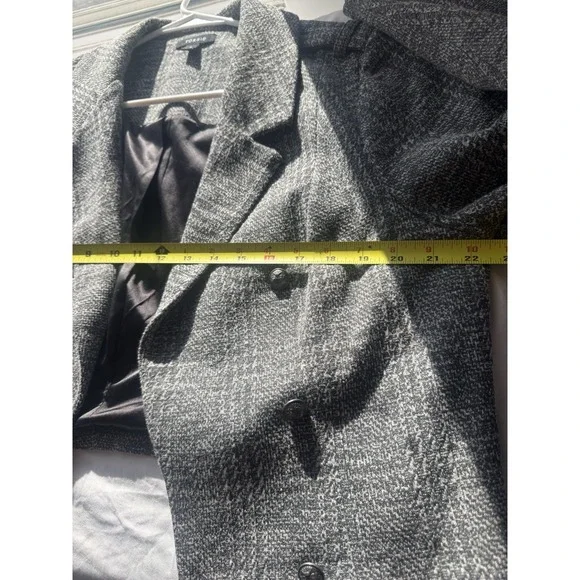 Torrid Blazer Plus Size 1X Open Front  Gray Long Sleeve New out the tags - Picture 4 of 14